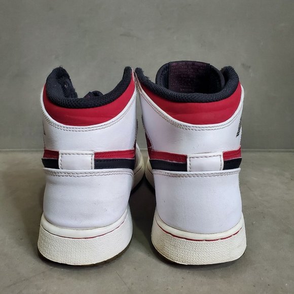 Nike Air Jordan 1 Retro OG BG Carmine 2014 Size 6.5Y  575441 123 Red White - Picture 8 of 12